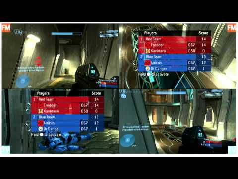 Split Screen: TV vs FM - Halo 3